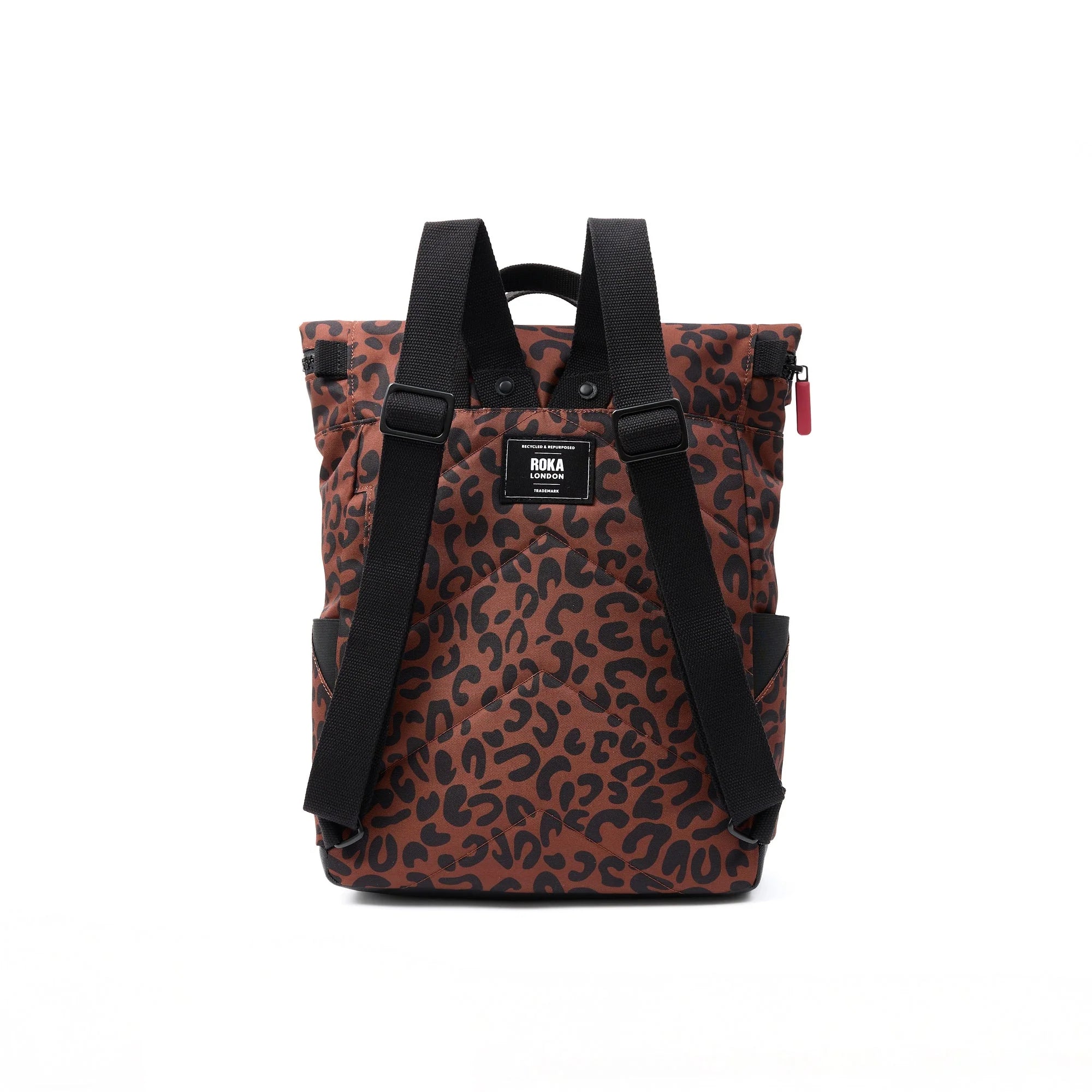 Canfield Medium Backpack in Linear Dot Canvas