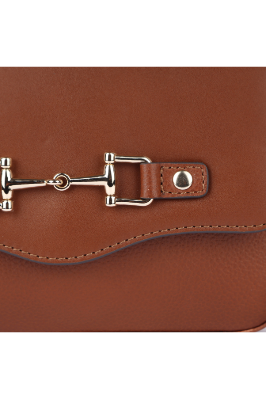 An image of the Ashwood Leather Leather Crossbody Bag