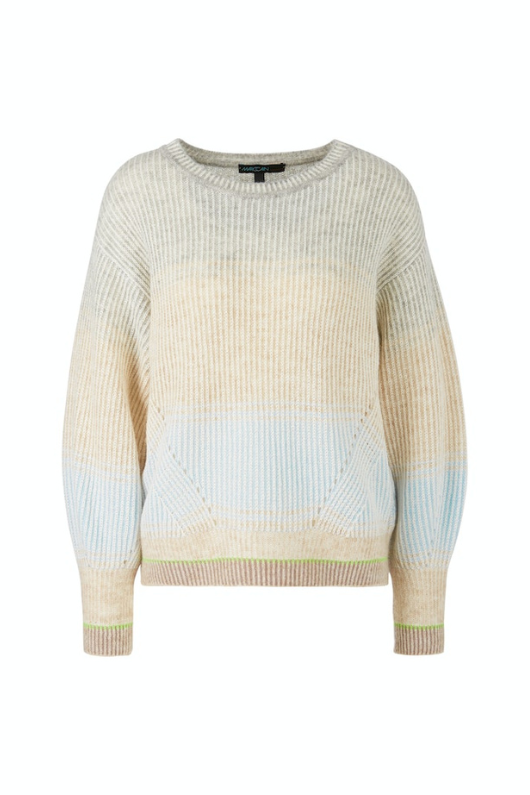 An image of the Marc Cain Cashmere Wool Mix Round Neck Knit Jumper