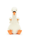 An image of the Jellycat Featherful Swan