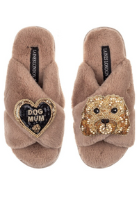 An image of the Laines London Classic Slipper Dog Mum