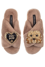 An image of the Laines London Classic Slipper Dog Mum