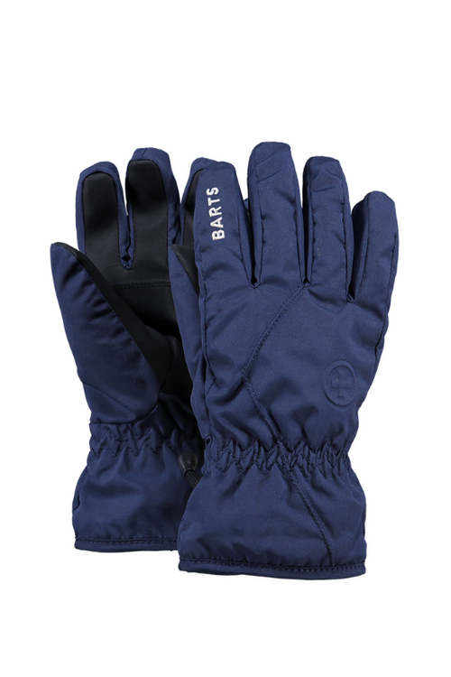 An image of the Barts Basic Skigloves Kids in the colour Navy.