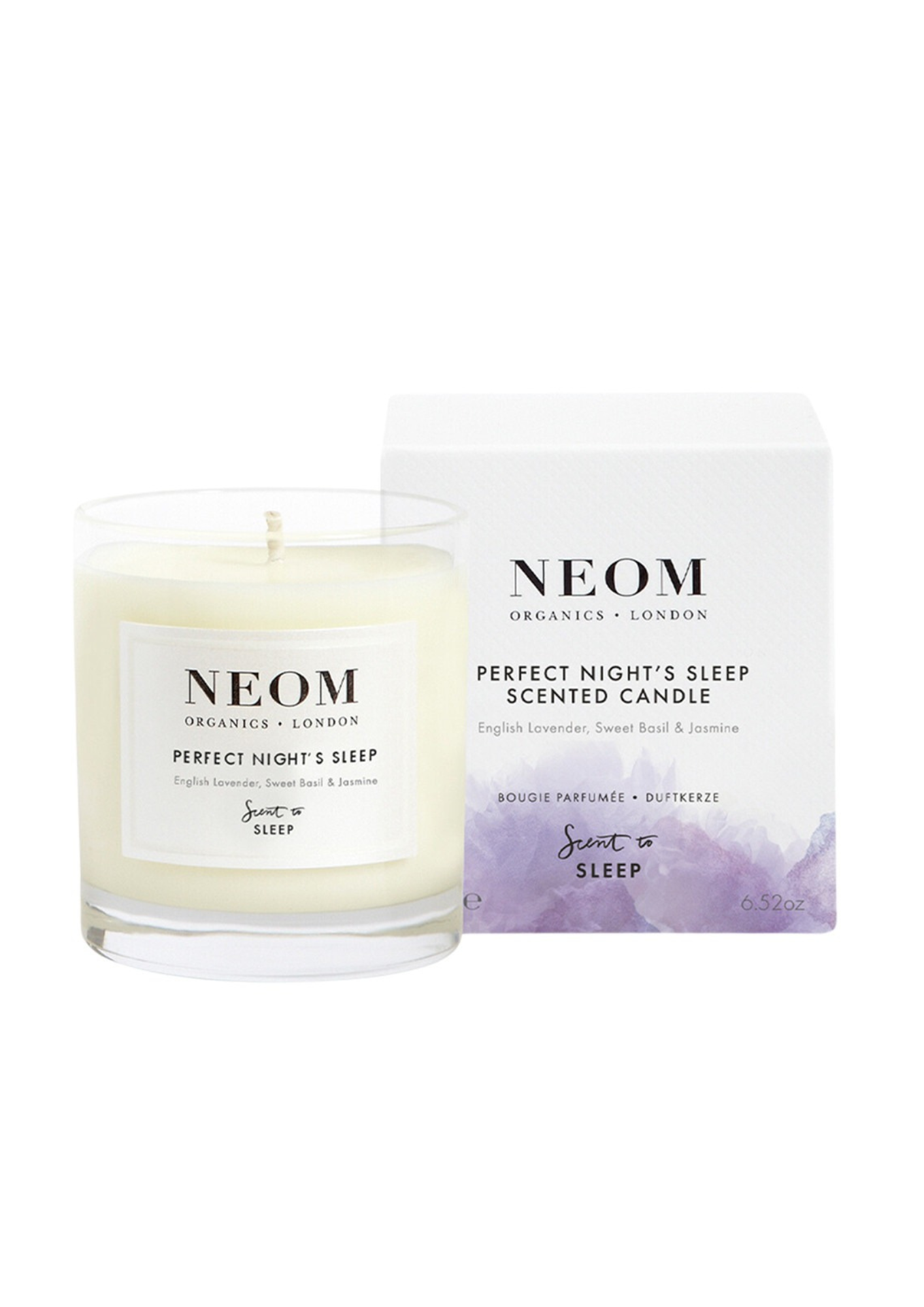 An image of the Neom Scented Candle