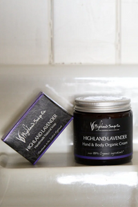 An image of the Highland Soap Company Organic Hand & Body Cream