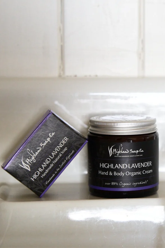 An image of the Highland Soap Company Organic Hand & Body Cream