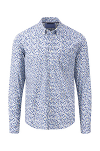 An image of the Fynch-Hatton Long Sleeve Print Shirt