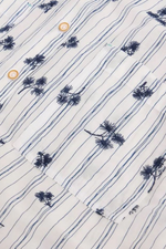 An image of the White Stuff Ellie Stripe Embroidered Shirt