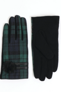 An image of the Pia Rossini Tartan Gloves