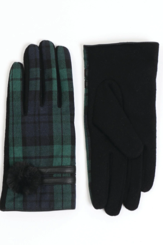 An image of the Pia Rossini Tartan Gloves