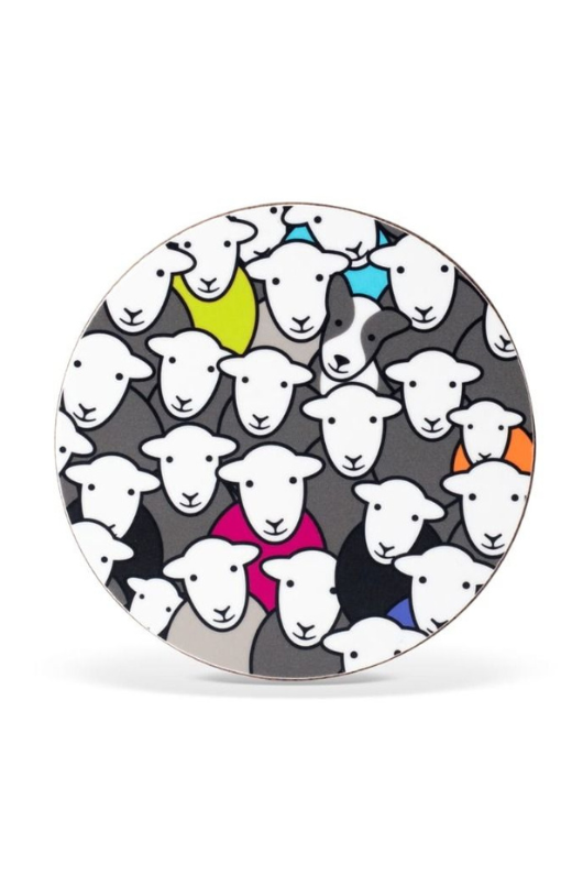 The Herdy Company Flock Coaster in Flock design