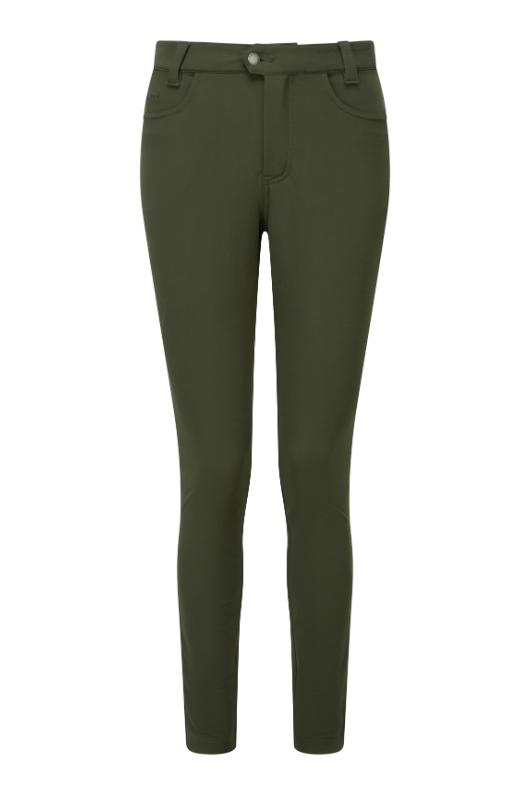 An image of the Schoffel Whitwell Water Repellent Trousers in the colour Forest.