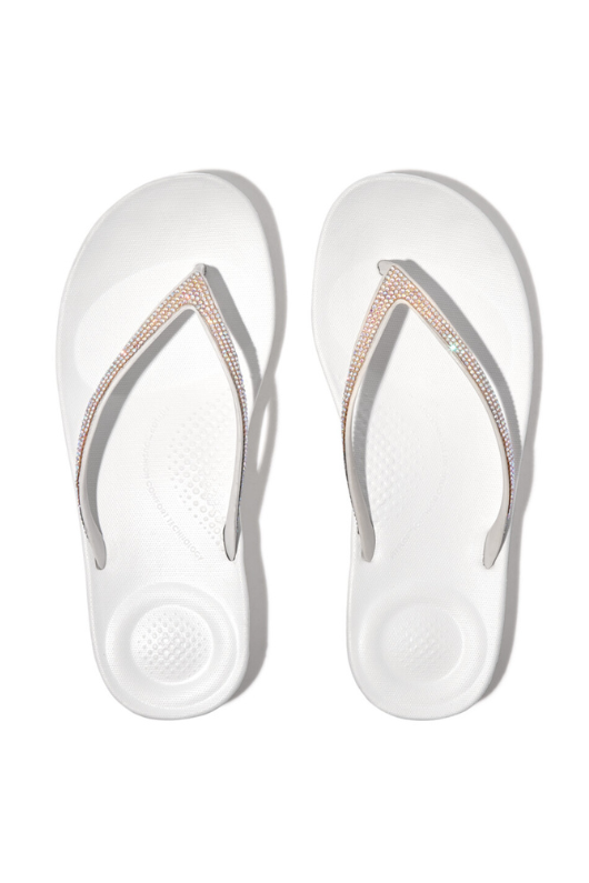 An image of the Fitflop Iqushion Sparkle Flip-Flops