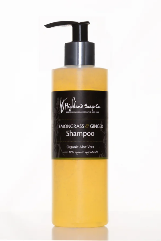 An image of the Highland Soap Company Organic Shampoo 250ml