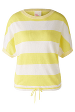 An image of the Oui Block Stripe Jumper