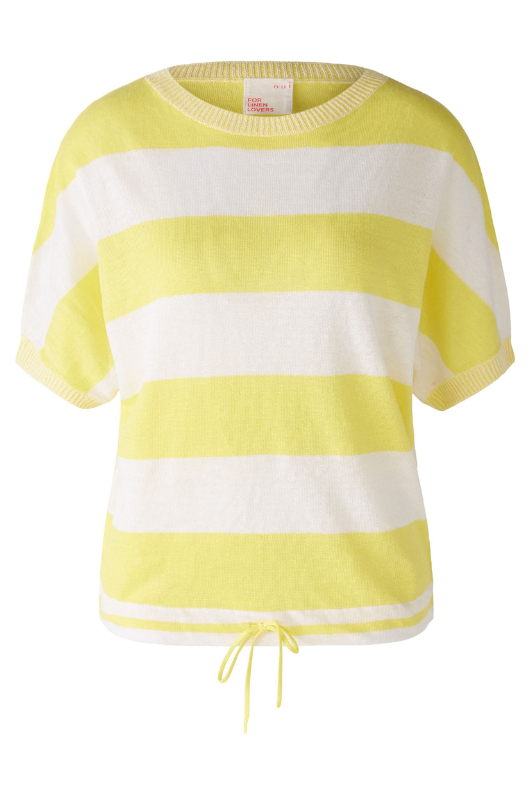An image of the Oui Block Stripe Jumper