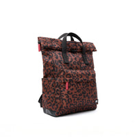 Canfield Medium Backpack in Linear Dot Canvas