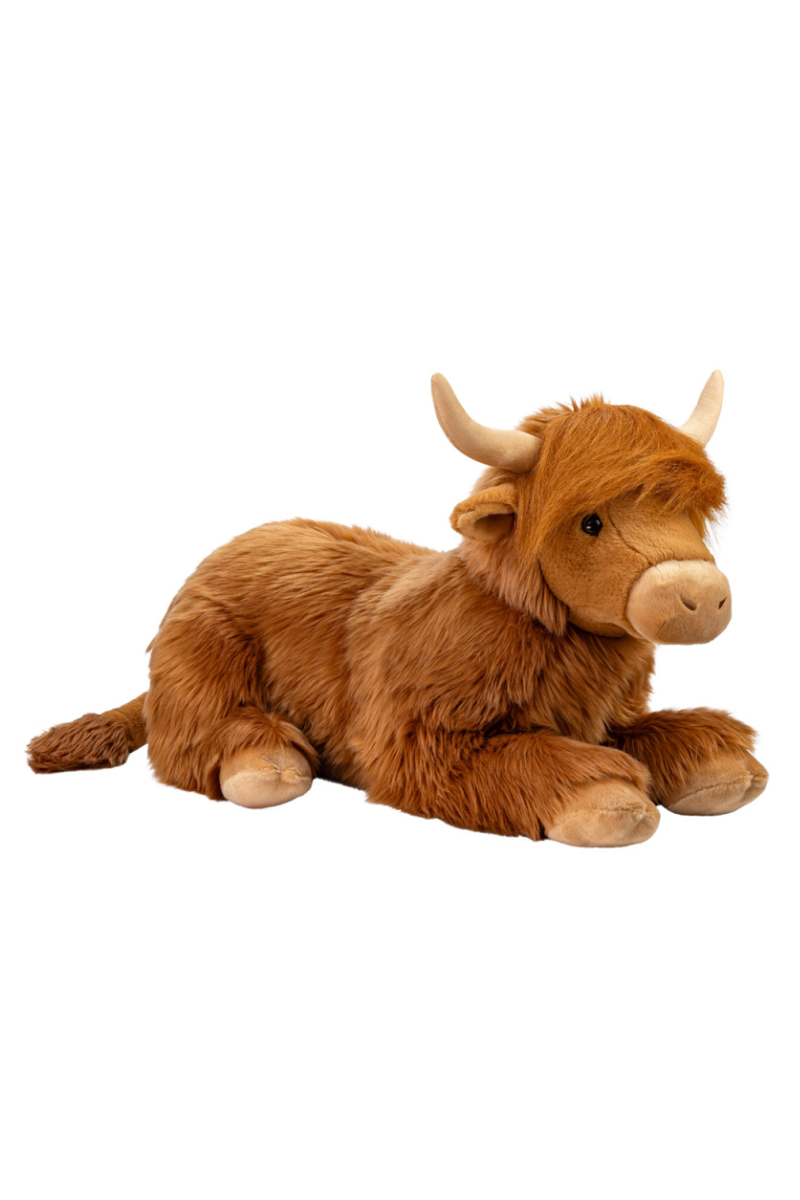 An image of the Aurora World Borealis Bruce Highland Cow 37In