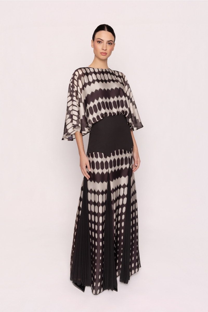 Pleated Keel Dress