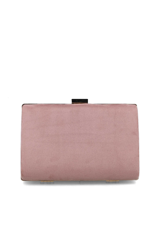 Menbur Clutch Bug with snap fastening and a soft pink exterior