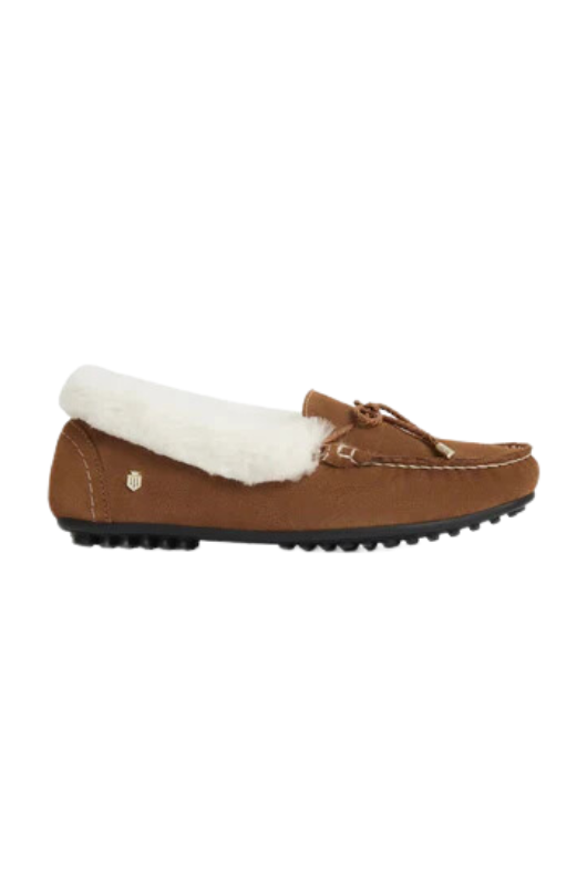 An image of the Fairfax & Favor Fairfax & Favor Henley Shearling Lined Slippers