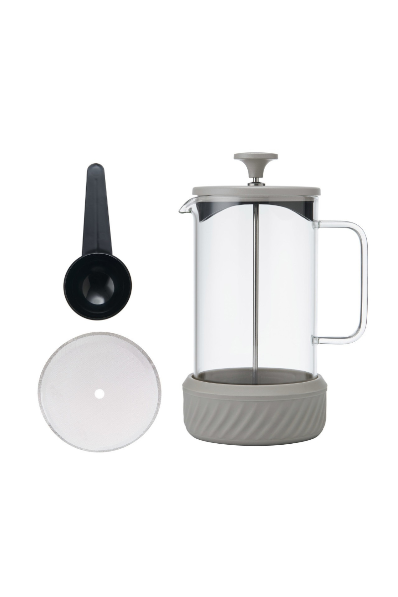 An image of the La Cafetière Zero 8 Cup Cafetiere Latte