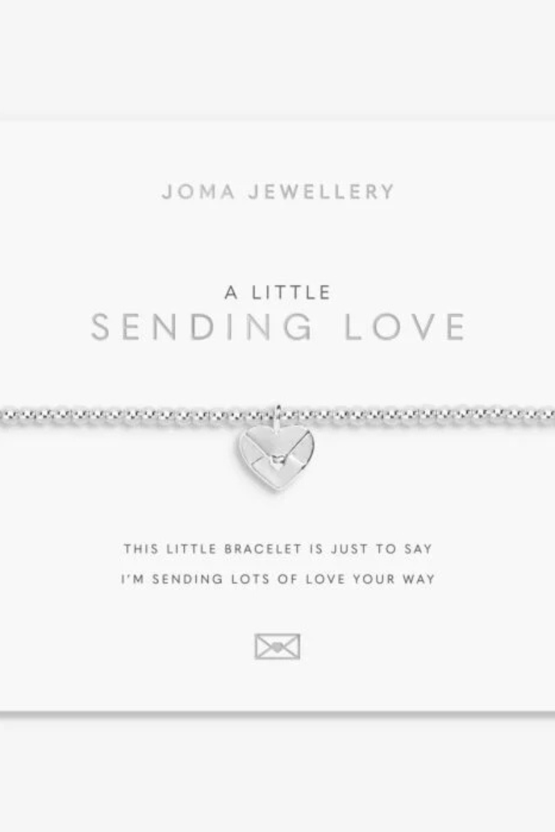 An image of the Joma Jewellery A Little 'Sending Love' Bracelet