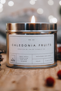 An image of the Cairn Candle Tin Candle