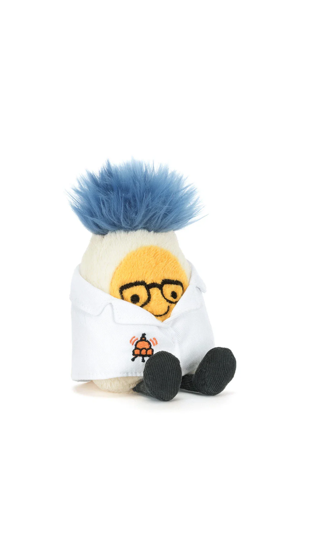 Jellycat Amuseables Boiled Egg Scientist Outfit