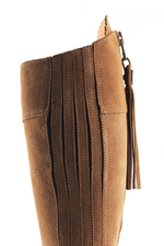 An image of the Fairfax & Favor Regina Sporting Fit Tall Boot in the colour Tan.