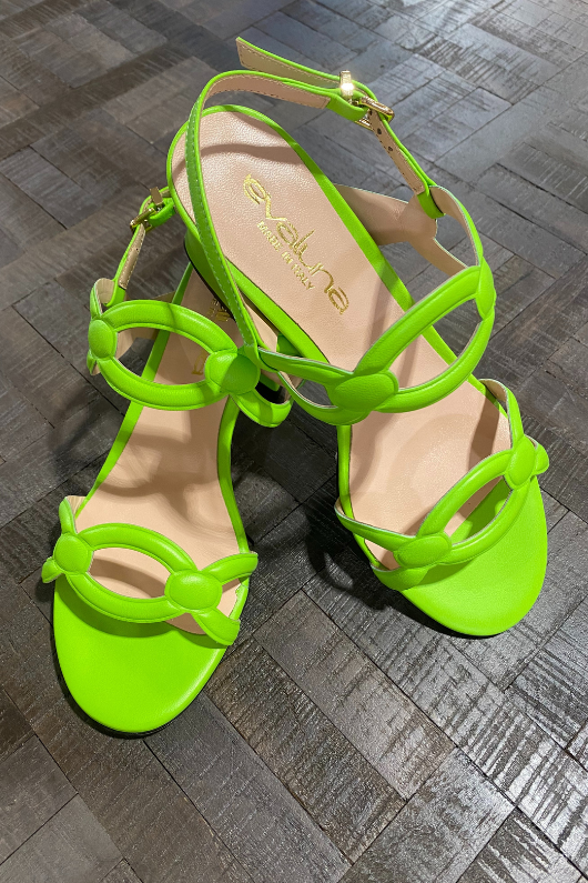 An image of the Evaluna Vania Block-Heeled Sandal