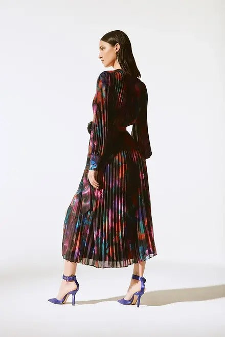 An image of the Joseph Ribkoff Pleated Midi Dress