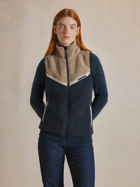 Fairfax & Favor The Ava Fleece Jacket Tricolour