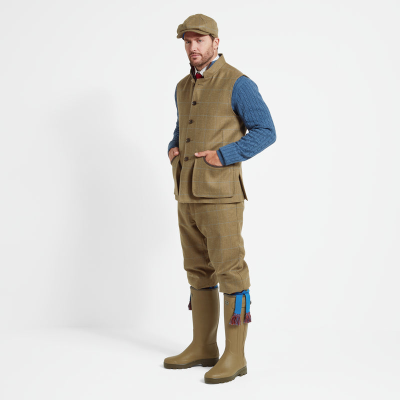 An image of the Schoffel Holcot Tweed Waistcoat