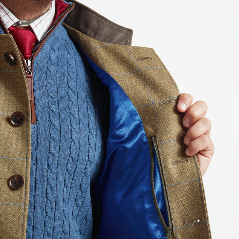 An image of the Schoffel Holcot Tweed Waistcoat