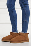 An image of the Holland Cooper Ultra Mini Shearling Boot