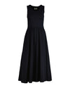 An image of the Gant Midi Jersey Woven Combo Dress
