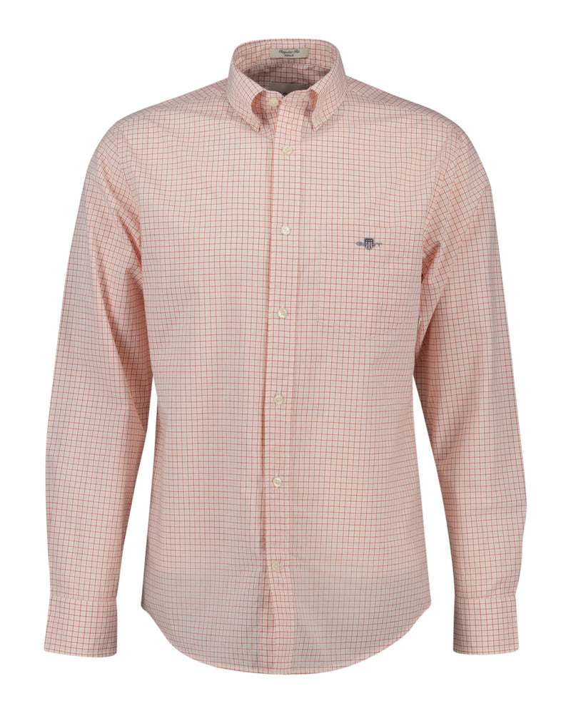 An image of the Gant Classic Poplin Check Shirt