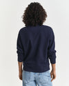 An image of the Gant Graphic Half Zip Sweatshirt