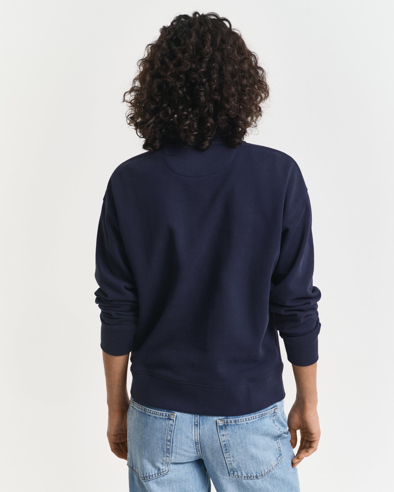 An image of the Gant Graphic Half Zip Sweatshirt
