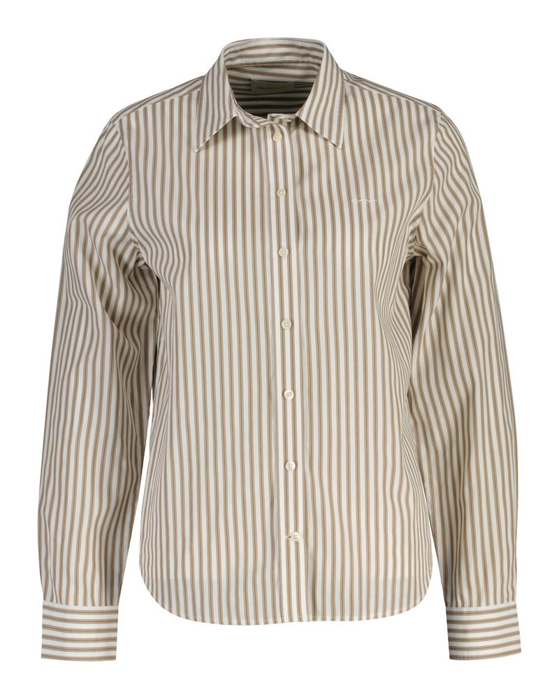 An image of the Gant Classic Poplin Striped Shirt