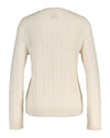 An image of the Gant Lambswool Cable Knit Cardigan