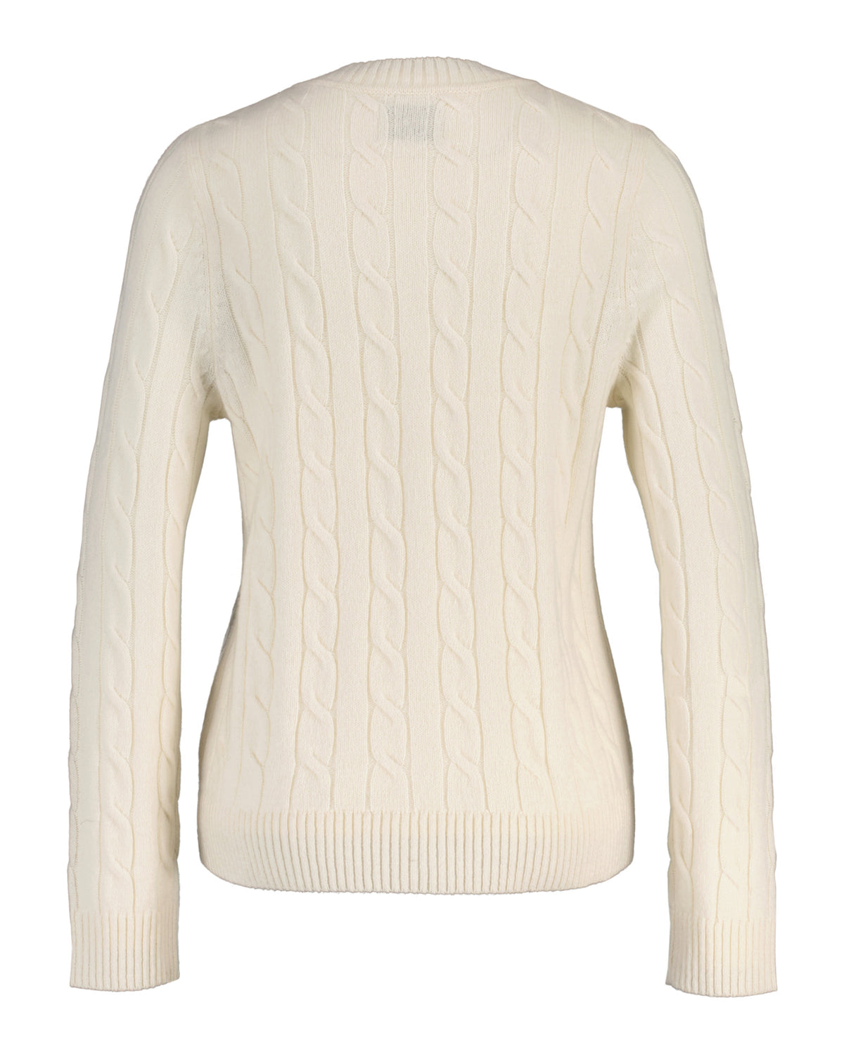 An image of the Gant Lambswool Cable Knit Cardigan