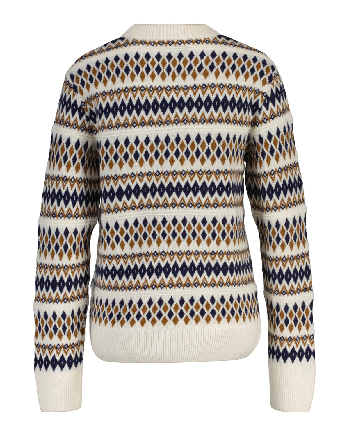 An image of the Gant Fairisle Crew Neck Jumper