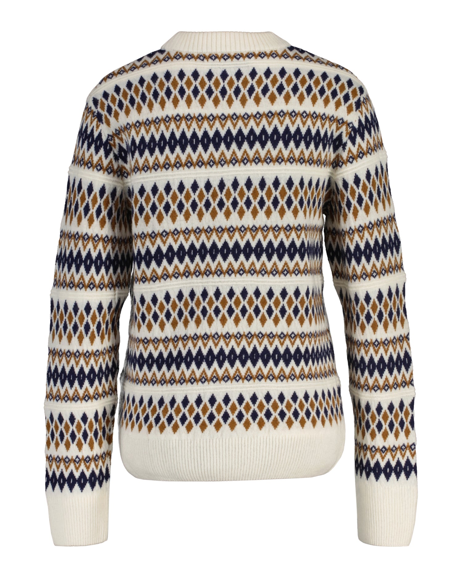 An image of the Gant Fairisle Crew Neck Jumper
