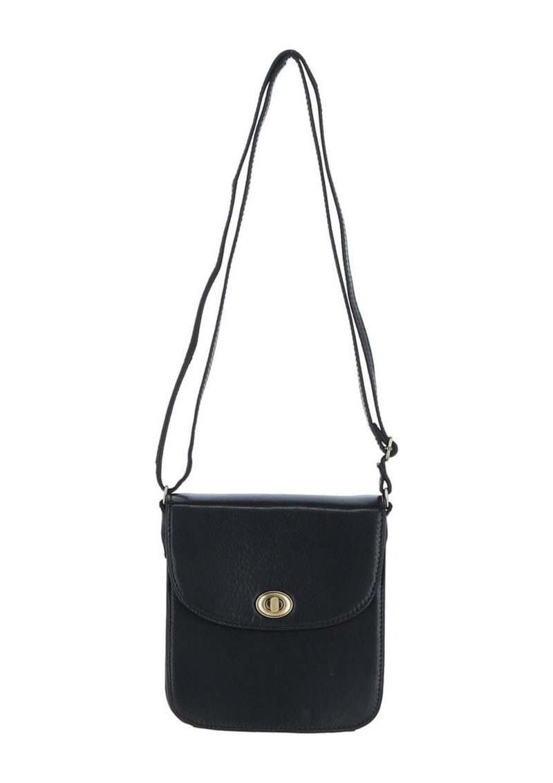 An image of the Ashwood Leather Leather Medium Lock X-Body
