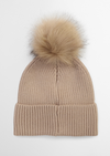 An image of the Barbour International Mallory Pom Beanie Hat