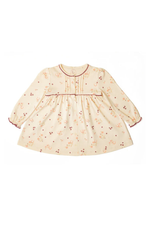 An image of the Eleanor Charles The Horseshoe Floral Print Jersey Dress