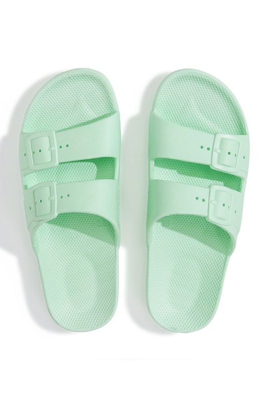 An image of the Freedom Moses Slides in the colour Mint Green.