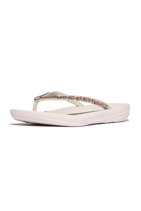An image of the Fitflop Iqushion Multi-Crystal Ergonomic Flip-Flops